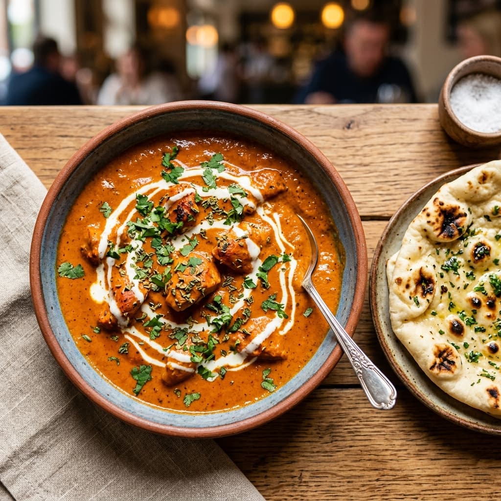 Butter Chicken • Naan